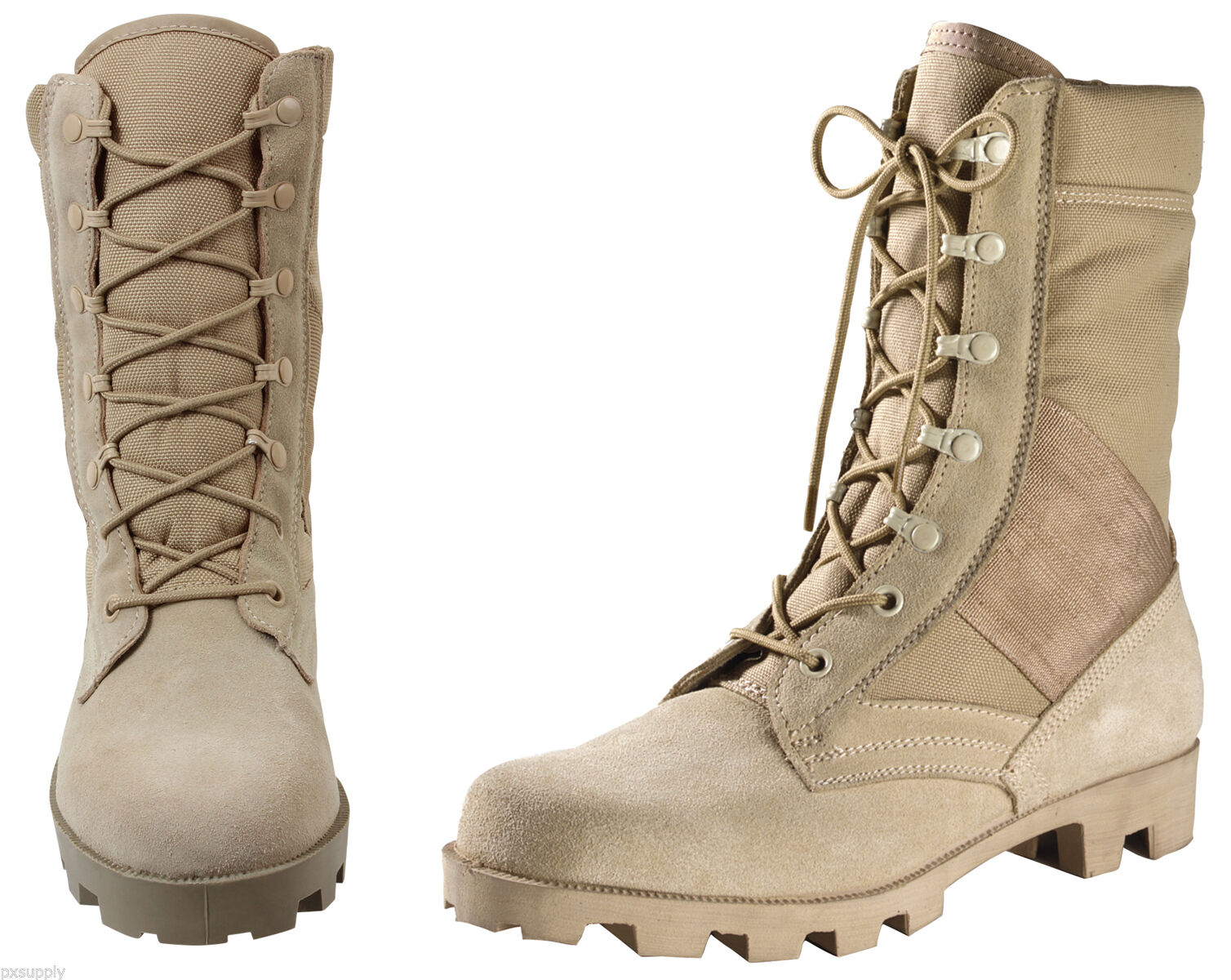 Rothco G.I. Type Speedlace Combat / Jungle Boot - 8 Inch - Desert