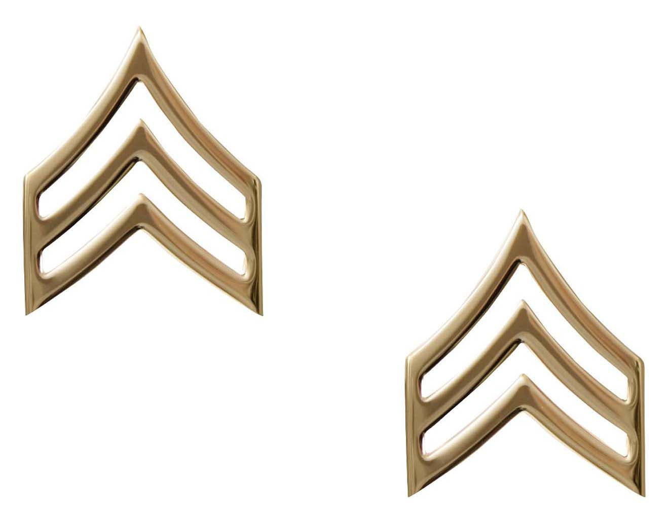 Rothco Sergeant Polished Insignia