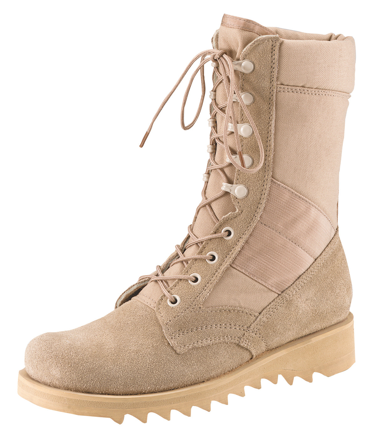 Clearance! Rothco Desert Tan Jungle Boots Ripple Sole - Size 9 Only