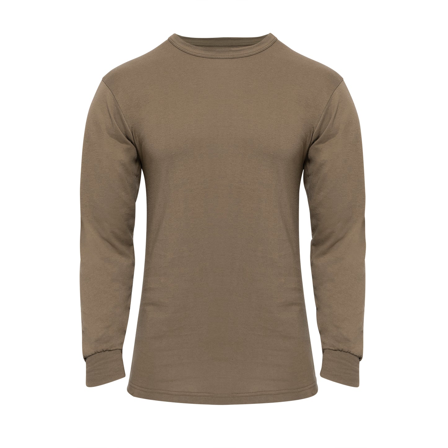 Rothco Long Sleeve Solid Military Color T-Shirt