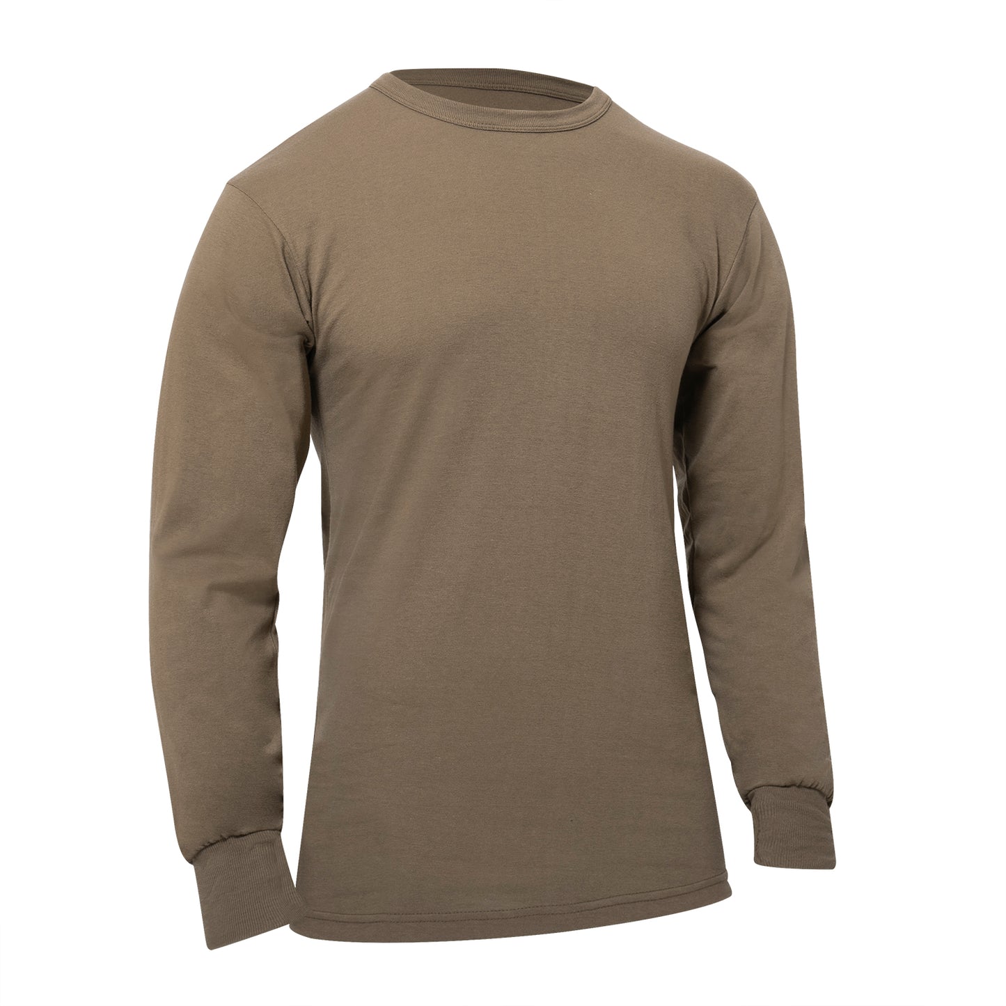 Rothco Long Sleeve Solid Military Color T-Shirt