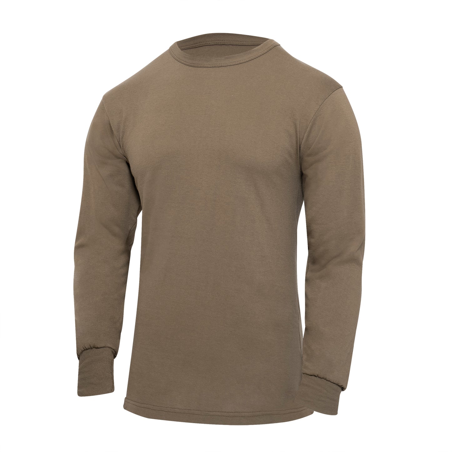 Rothco Long Sleeve Solid Military Color T-Shirt