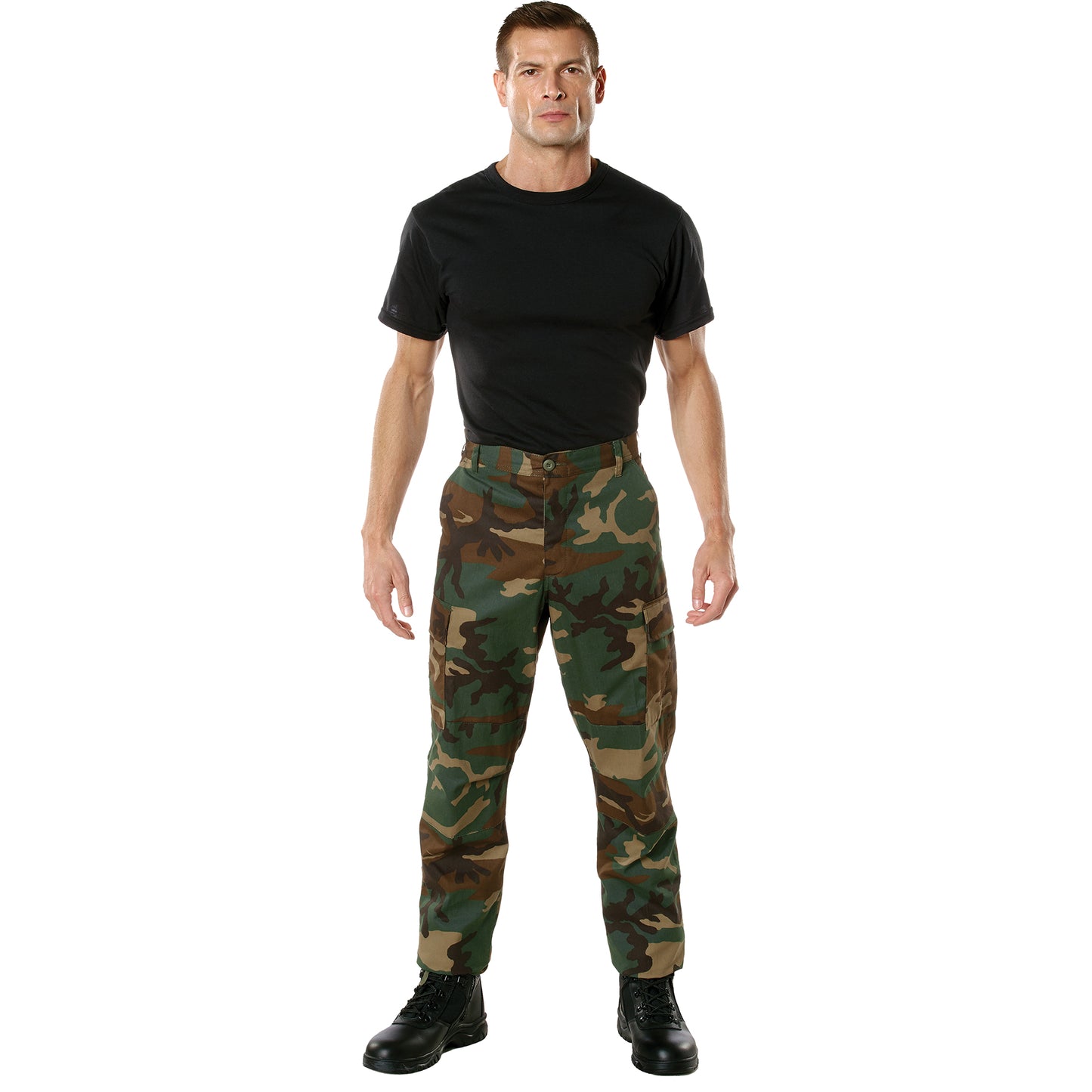 Rothco Camo Tactical BDU Pants - Woodland Camo