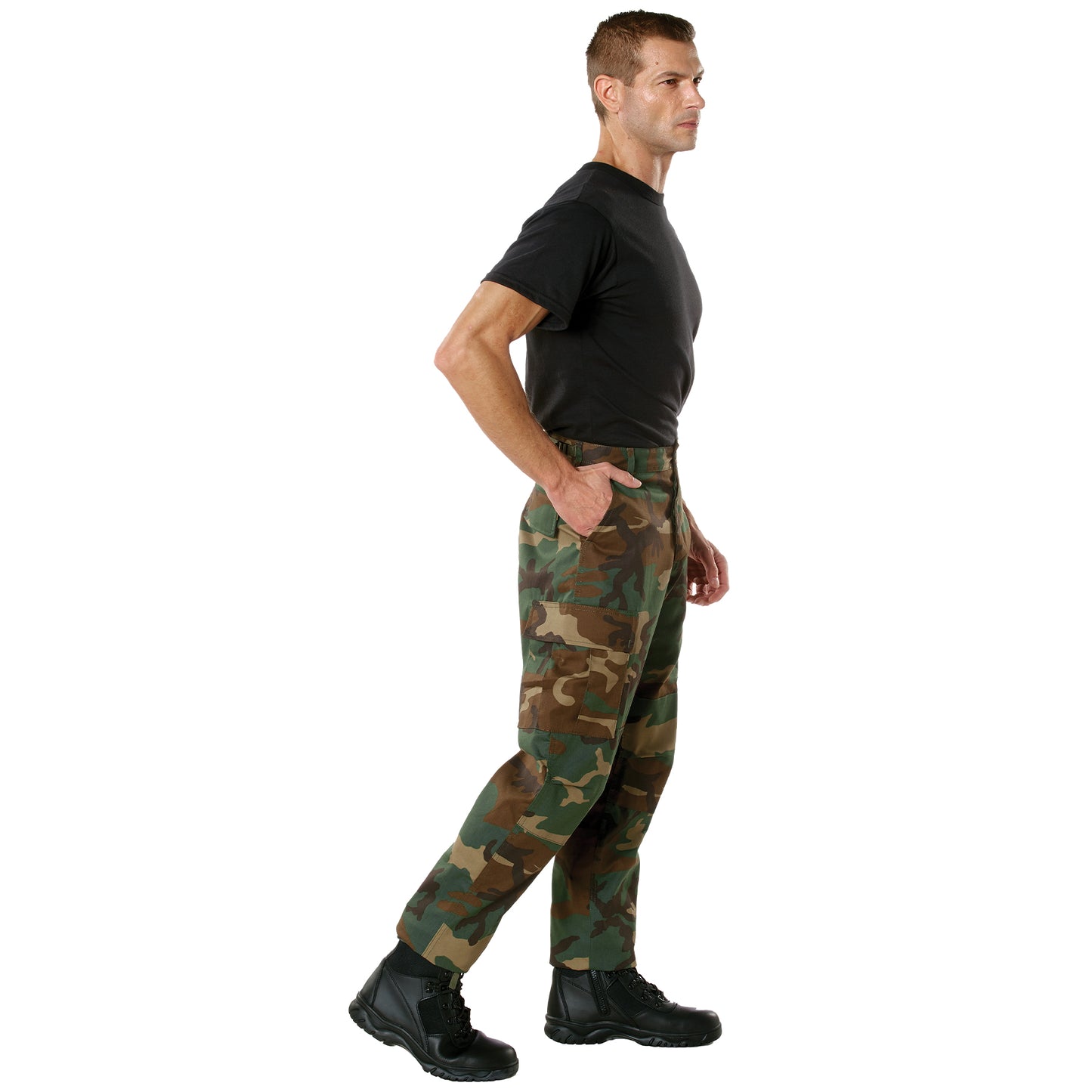 Rothco Camo Tactical BDU Pants - Woodland Camo