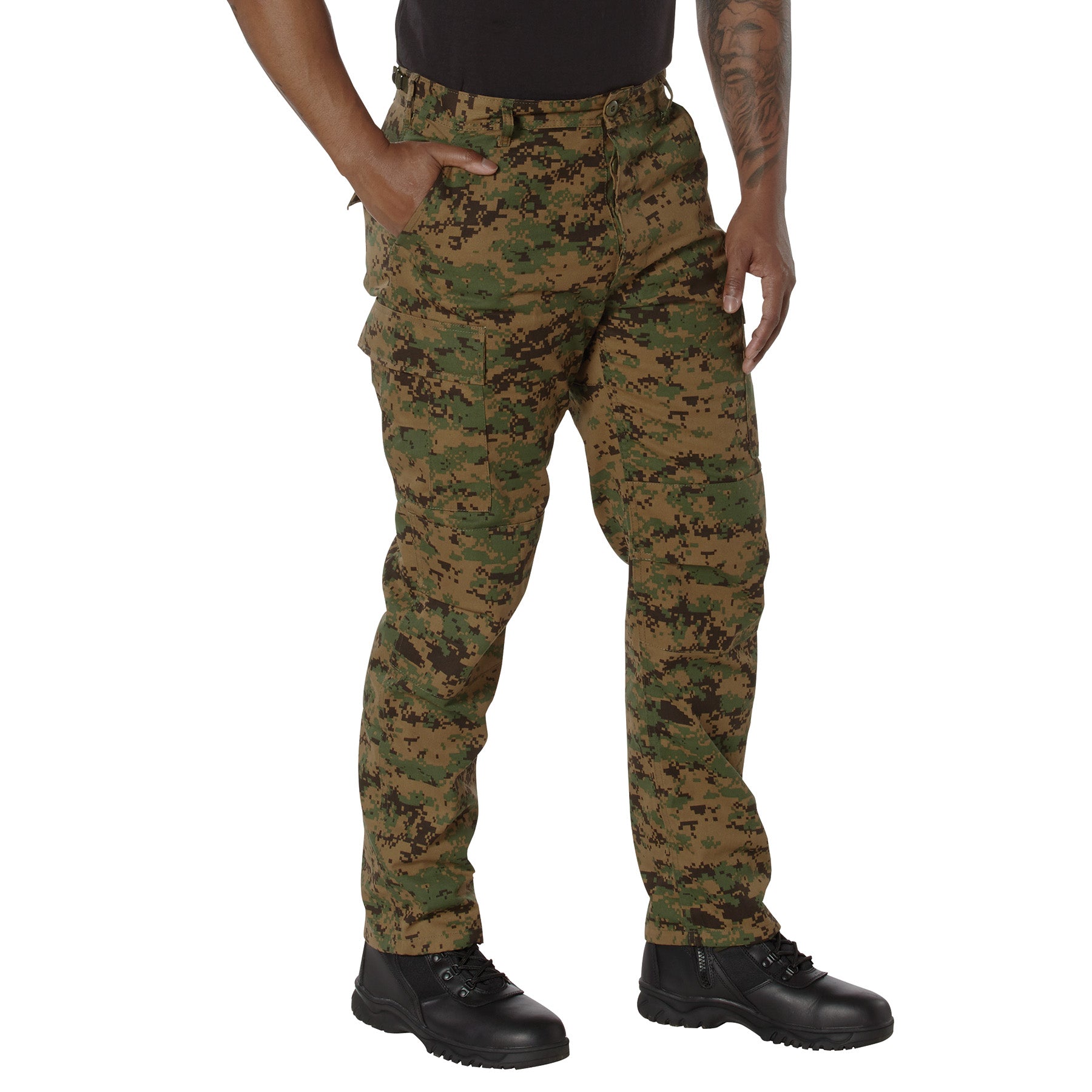 Rothco Tactical BDU Pants - Woodland Camo - Long Lengths