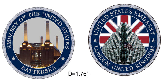 London Embassy Coin - Battersea