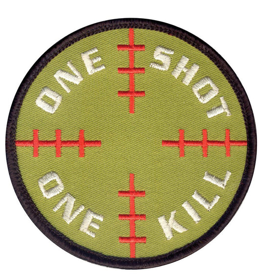 Rothco One Shot One Kill Morale Patch