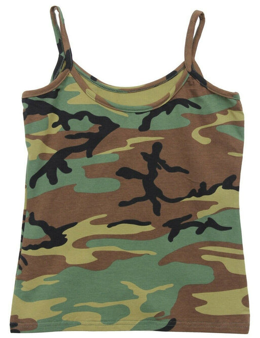 Rothco Woodland Camo Womens Tank Top