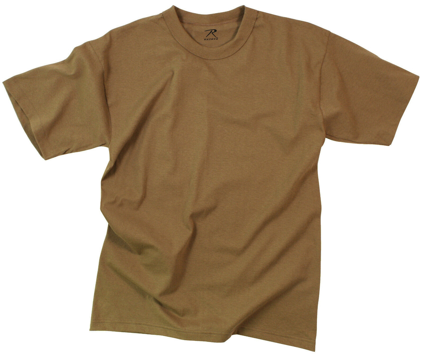 Rothco Moisture Wicking T-Shirts - 5 Pack Brown