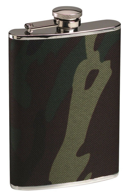 Rothco Woodland Camo Stainless Steel Camo Flask