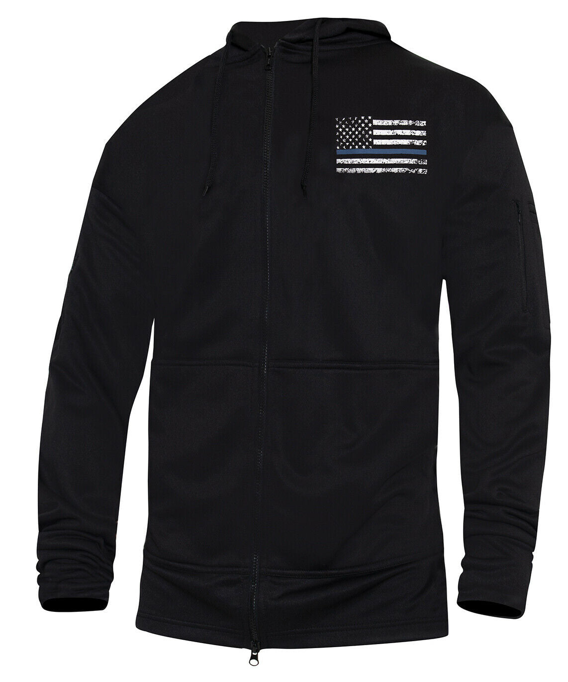 Thin blue line on sale concealed carry hoodie