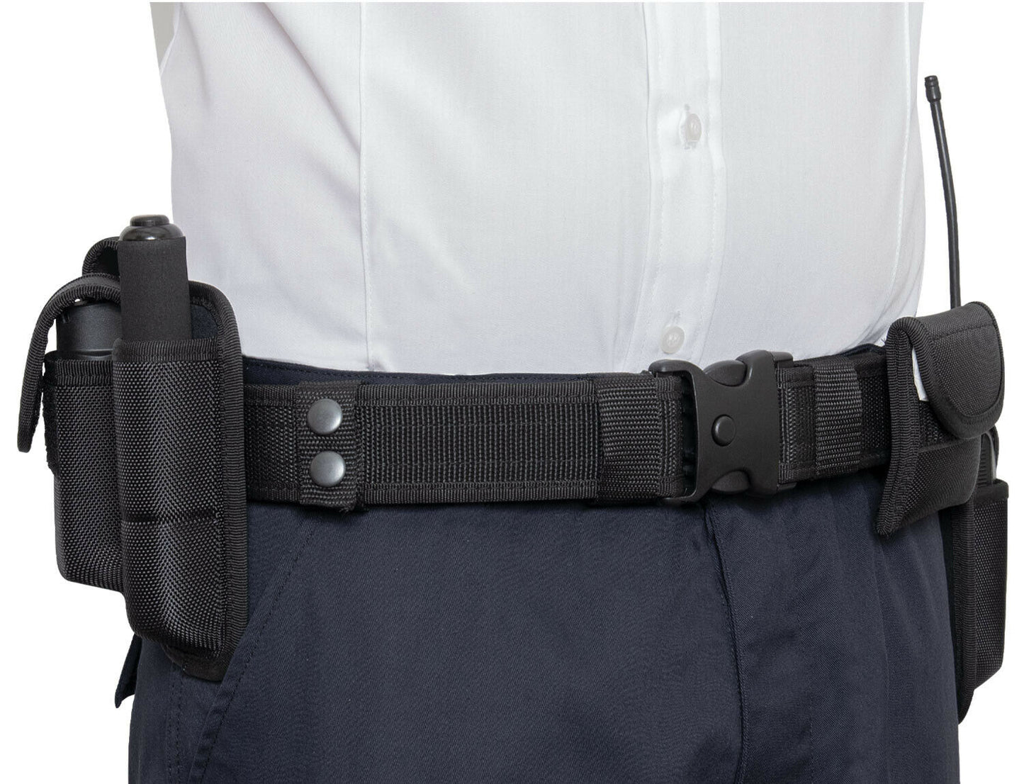 Tactical Police Law Enforcement Duty Belt Rig With Pouches