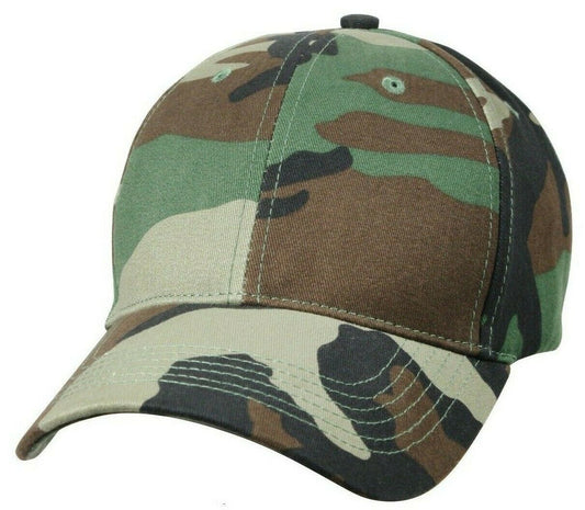 Rothco Kid's Woodland Camo Low Profile Cap