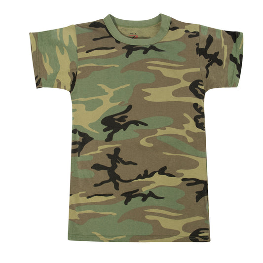 Rothco Kids Vintage Camo T-Shirt - Woodland Camo